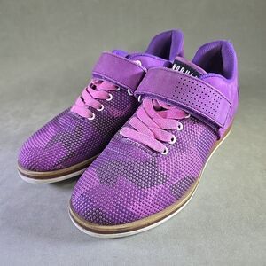 NOBULL Lifters Weightlifting Shoes Purple Camo Womens 6.5 EU37 Unisex